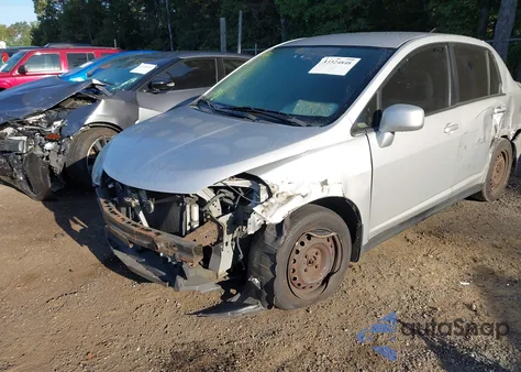 2007 Nissan Versa 1.8S from USA, damaged, VIN 3N1BC11E67L446315